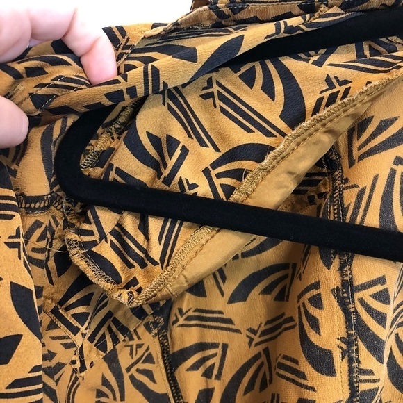 Escada Vintage Button Up Golden Yellow Blouse 34 - Picture 12 of 16